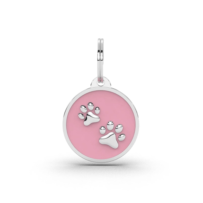 Medalion TinyPet Smart Pink Paw